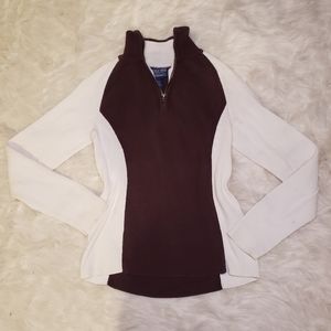 Polo Jean Company Brown and ivory sweater sz M